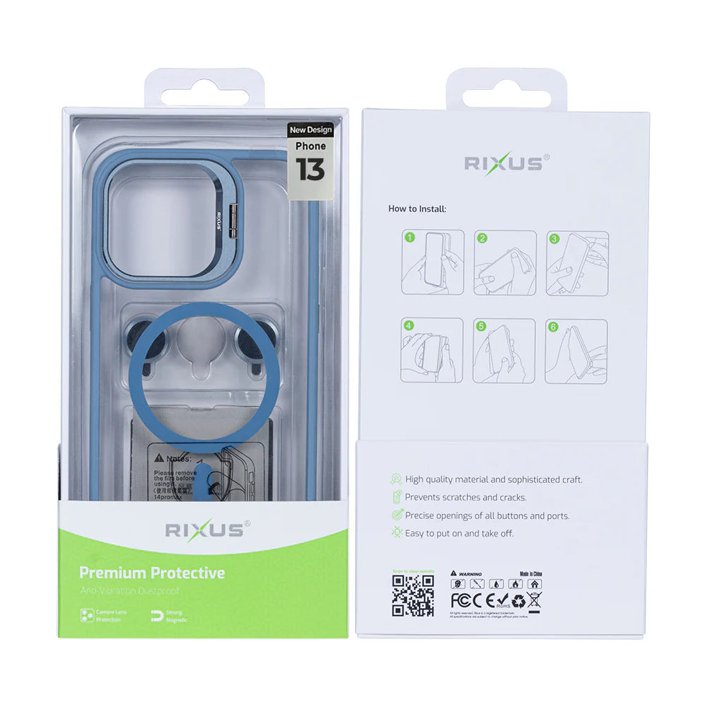 Robustný Obal s Magsafe pre iPhone 13 (Svetlomodrý)