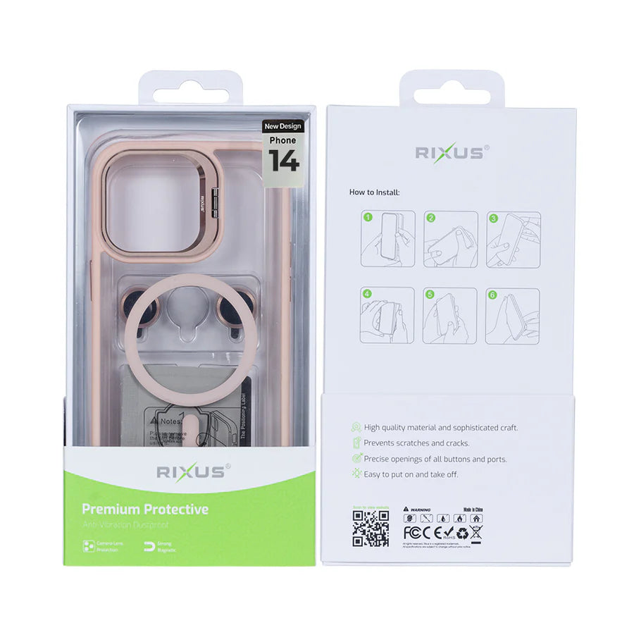 Robustný Obal s Magsafe pre iPhone 14 (Svetlofialový)