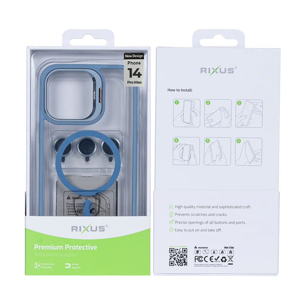 Robustný Obal s Magsafe pre iPhone 14 Pro Max (Svetlomodrý)