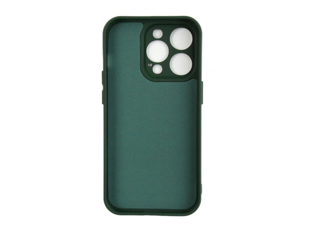Soft TPU Obal pre iPhone 14 Pro Max (Tmavozelený)