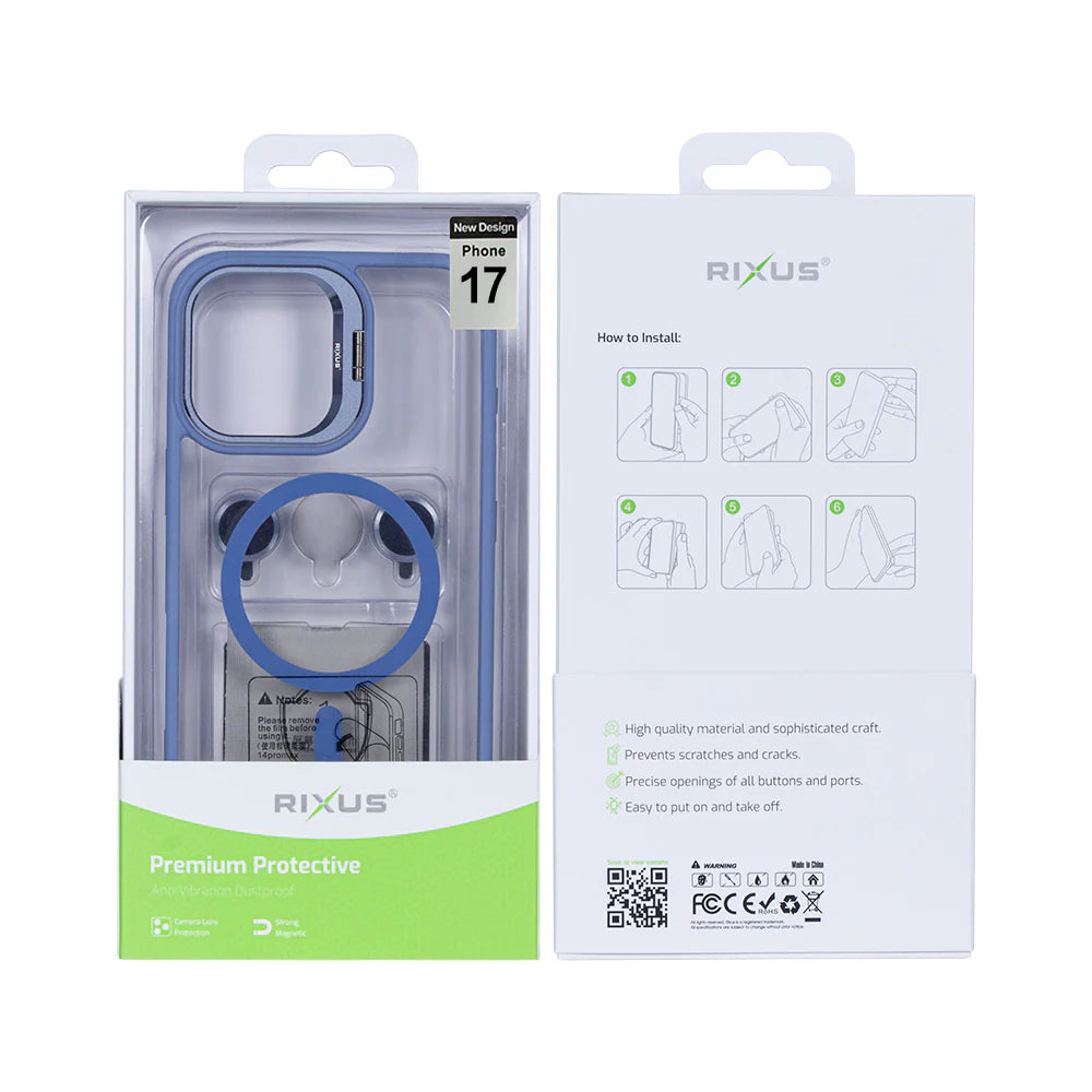 Obal s Magsafe pre iPhone 17 (Bledomodrý)