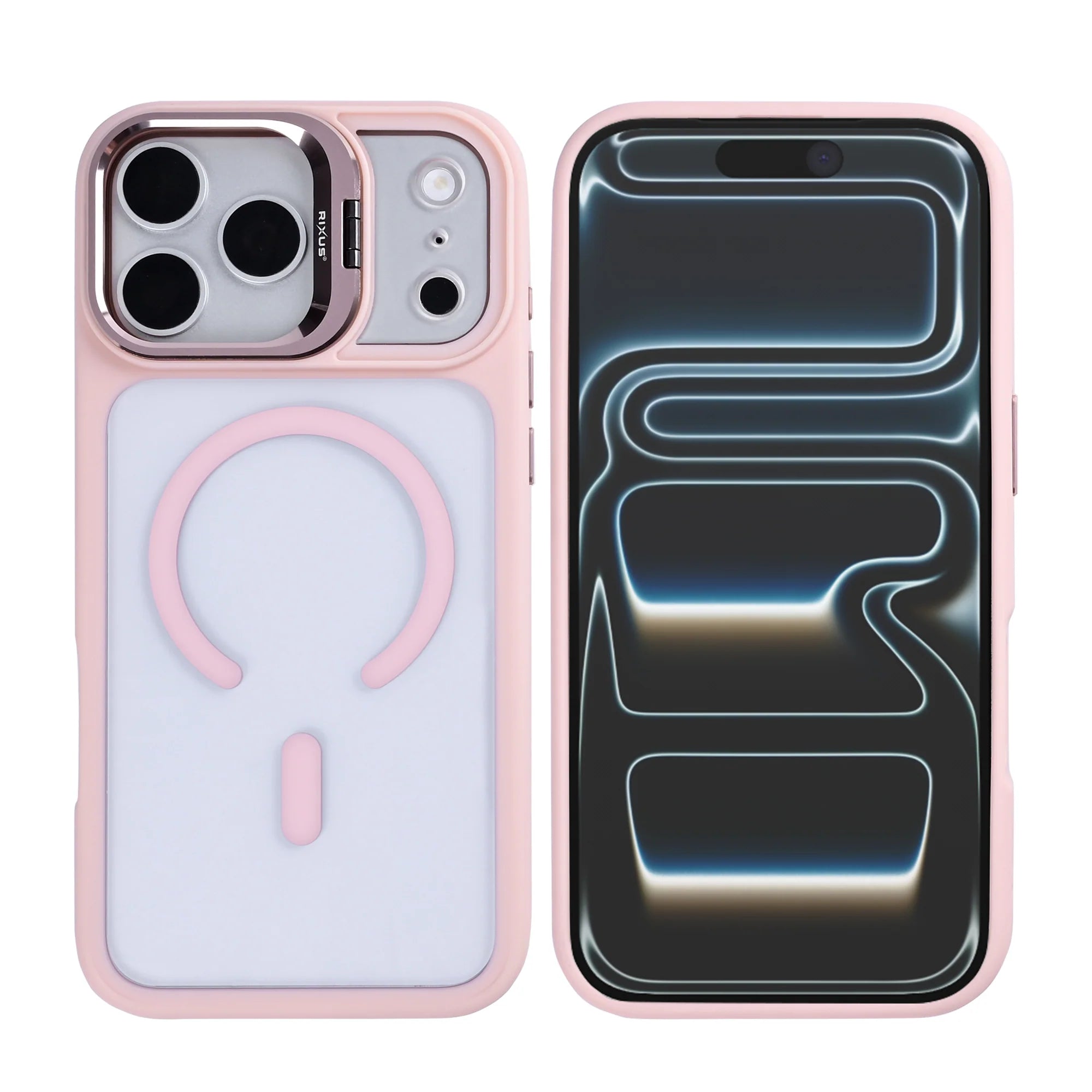 Obal s Magsafe pre iPhone 17 Pro (Bledoružový)