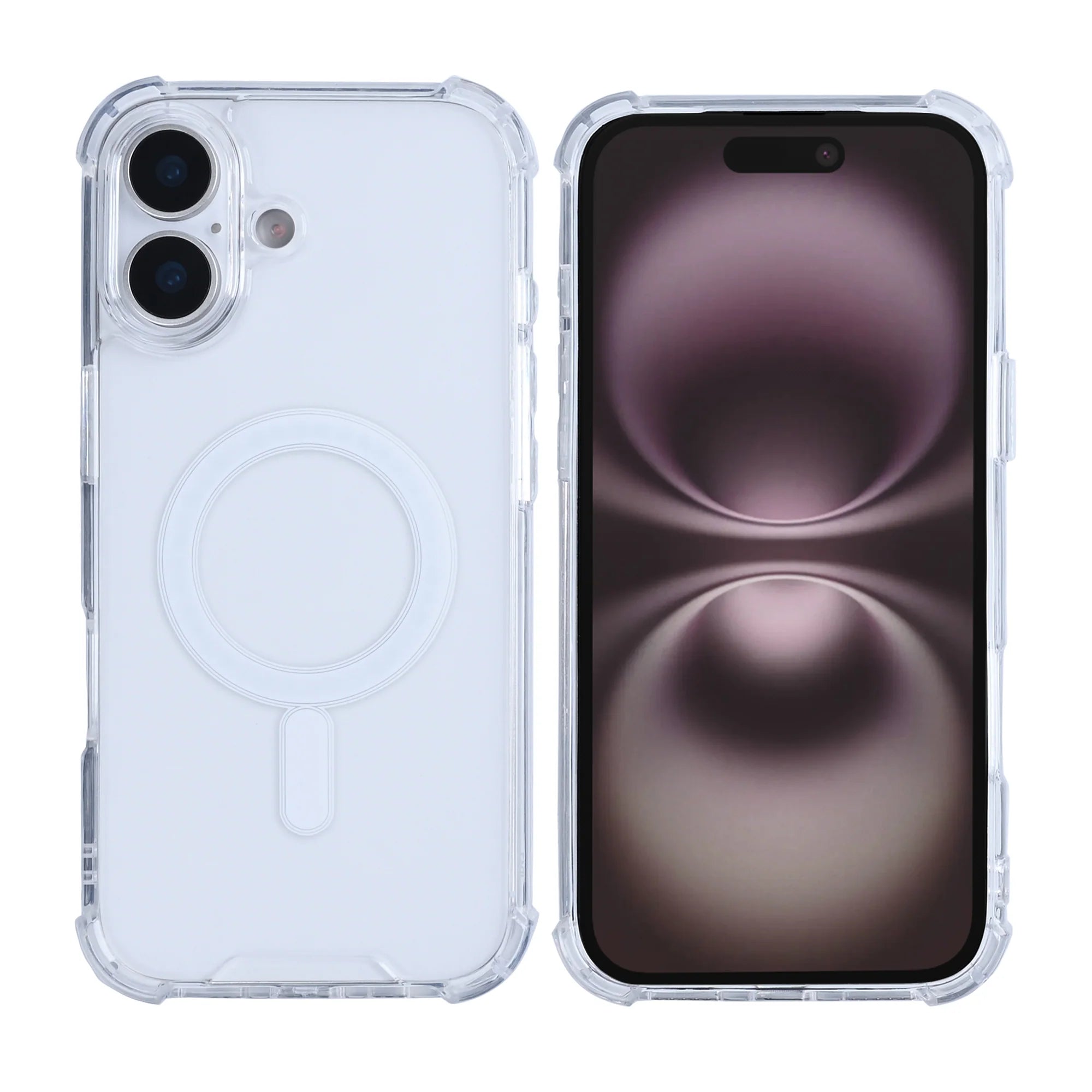 MagSafe silikónový kryt priesvitný - iPhone 17