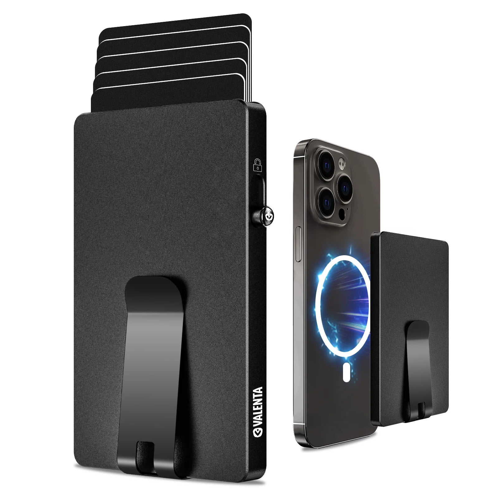 Luxusná hliníková spona MagSafe na peniaze