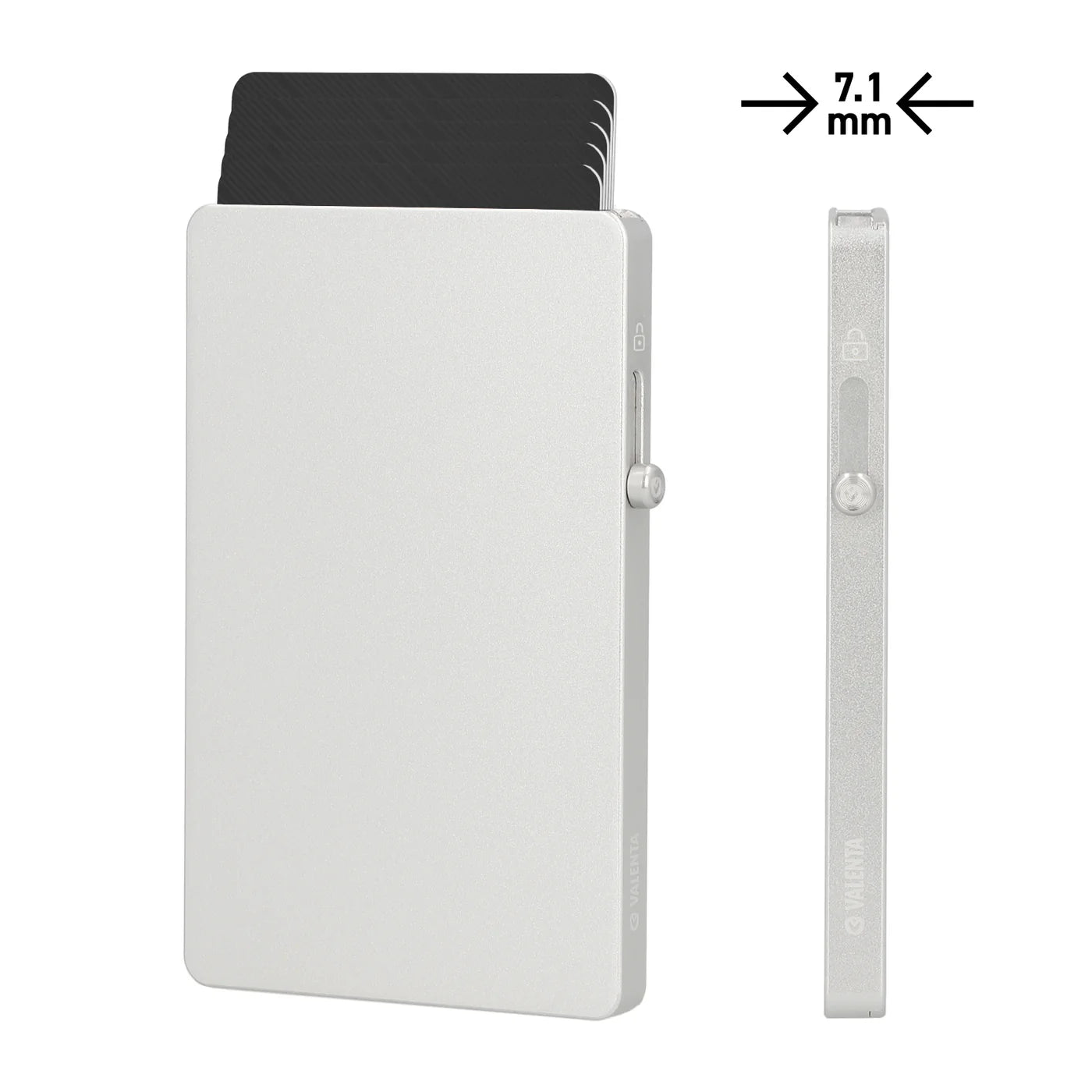 Prémiový hliníkový MagSafe držiak na karty THIN