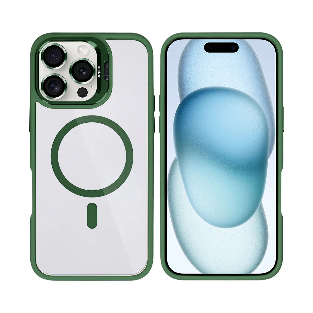 Robustný Obal s Magsafe pre iPhone 16 Pro (Dark Green)