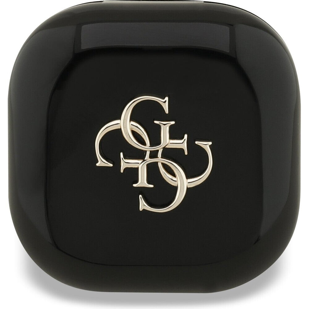 Guess 4G Metal Logo TWS bezdrôtové slúchadlá Čierne
