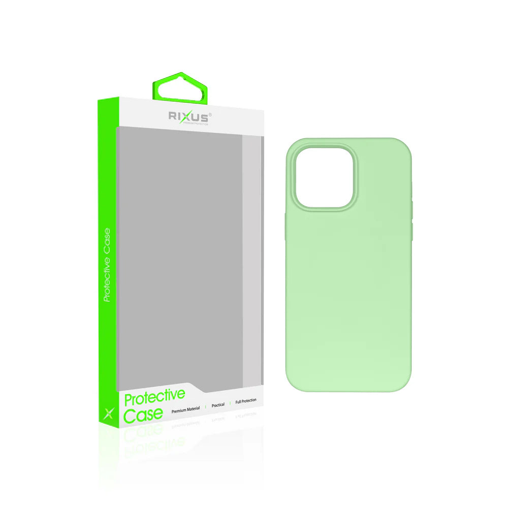 Soft TPU Obal s Magsafe pre iPhone 15 Pro Max (Zelený)