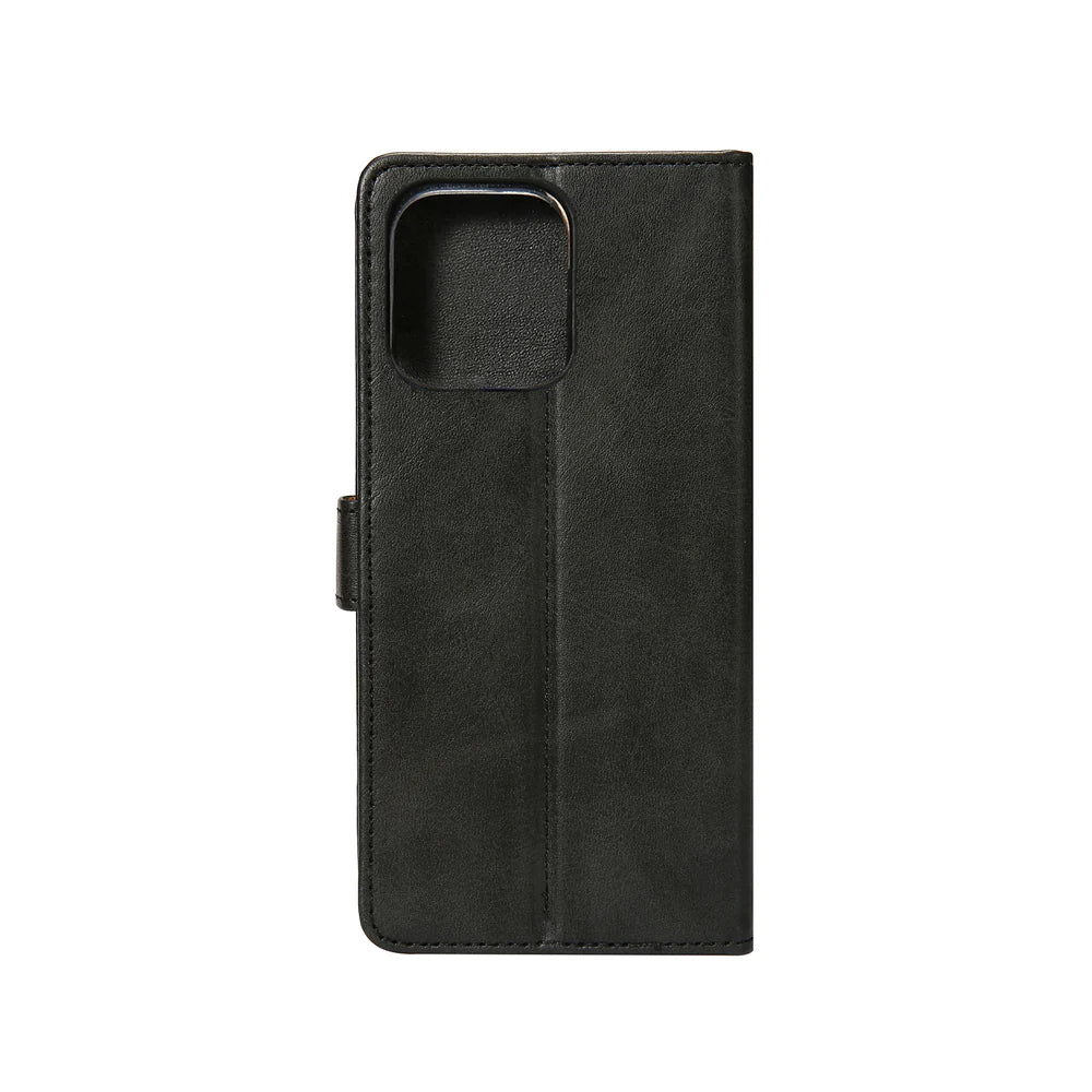 Knižkový kryt pre iPhone 15 Pro Max (Čierny)