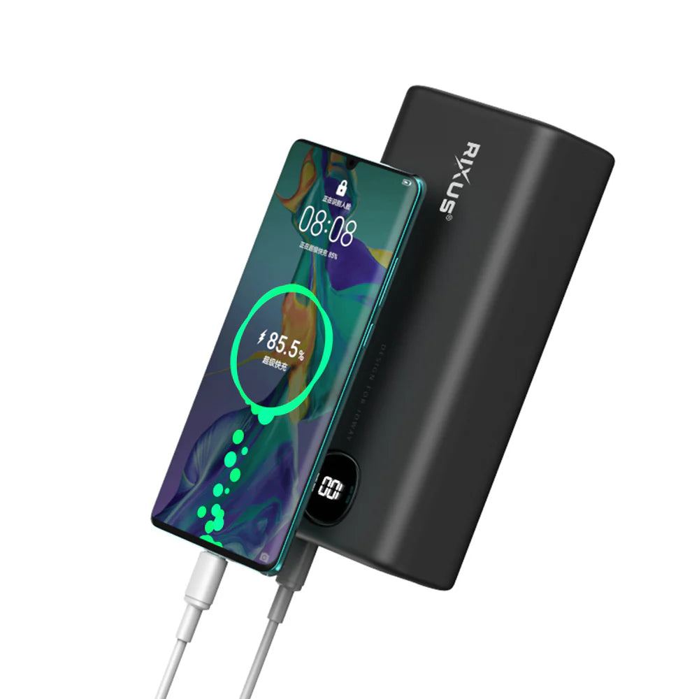 Powerbanka s Vysokou Kapacitou 40 000 mAh (Čierna)