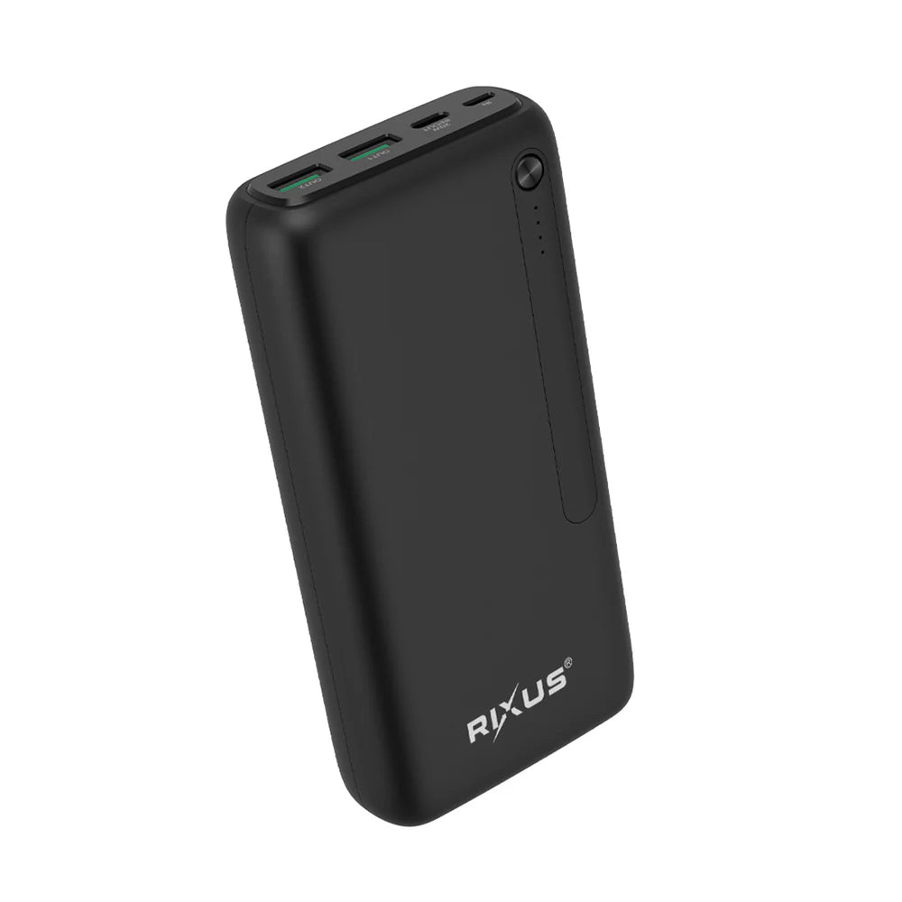 Powerbanka s Vysokou Kapacitou 30 000 mAh (Čierna)