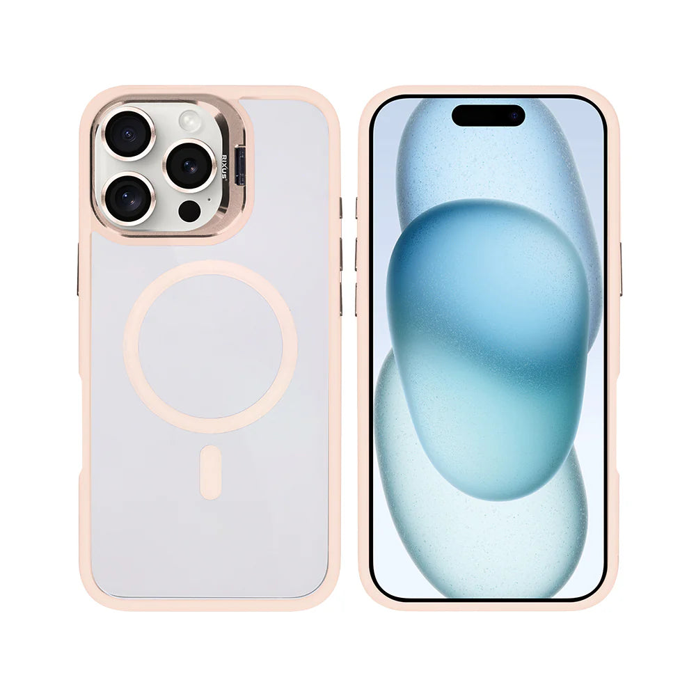 Robustný Obal s Magsafe pre iPhone 16 Pro (Light Pink)