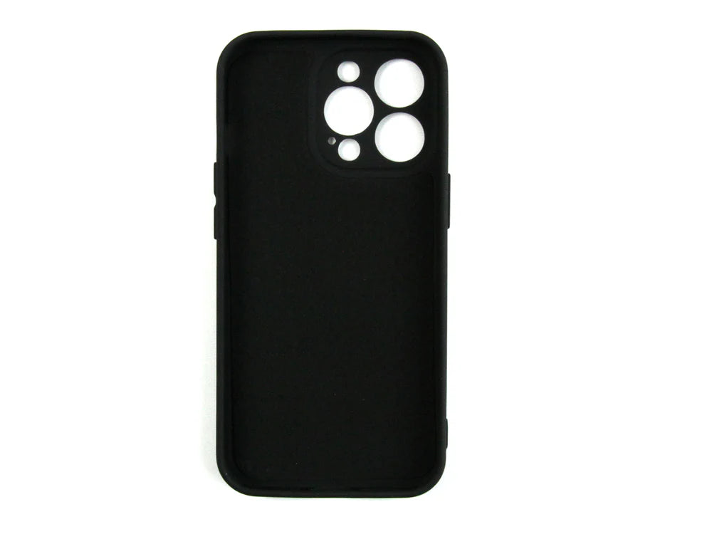 Čierny silikónový kryt - iPhone 16 Pro