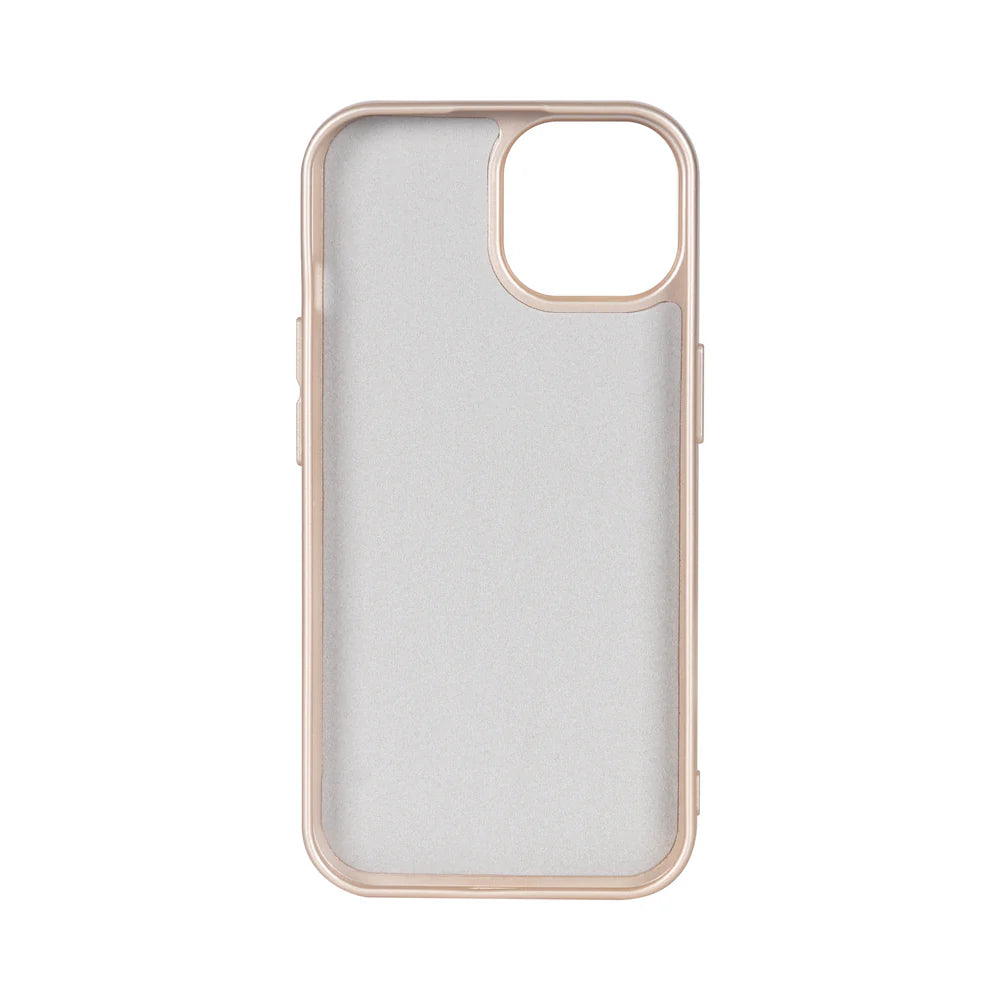 Soft TPU Obal pre iPhone 15 (Zlatý)