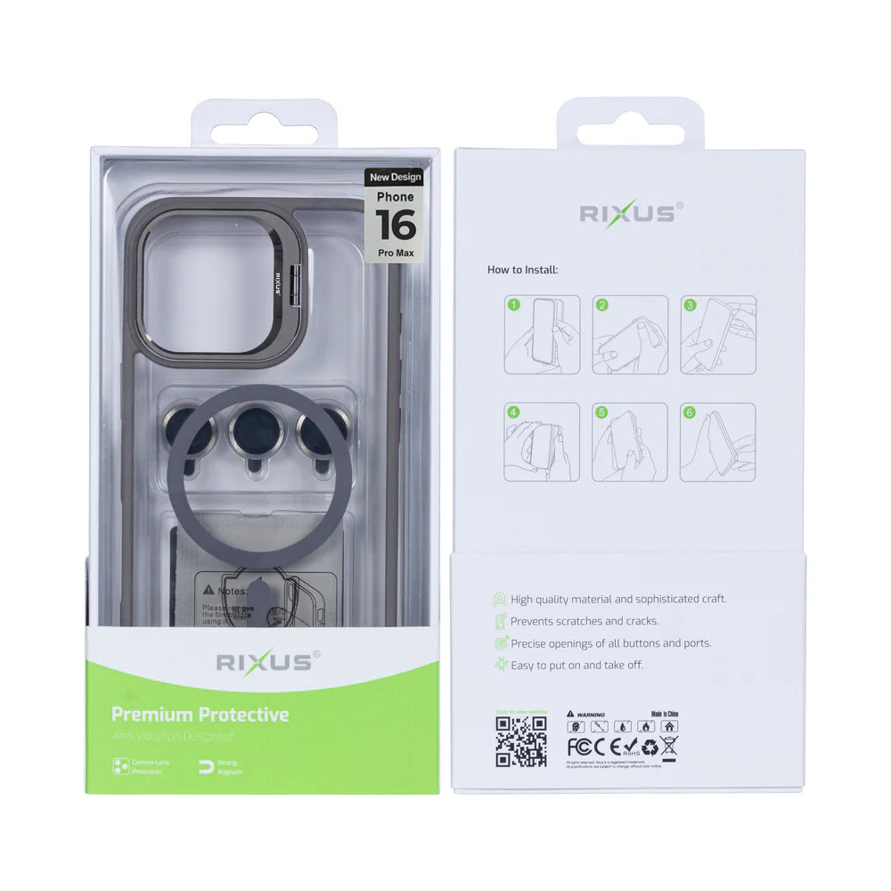 Robustný Obal s Magsafe pre iPhone 16 Pro Max (Titanium Grey)