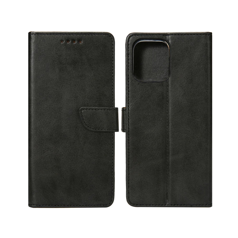 Knižkový kryt pre iPhone 15 Pro (Čierny)